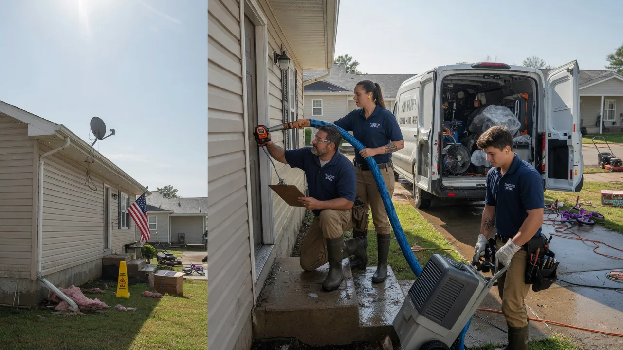 Ceiling Water Damage Restoration in Stites, ID near me